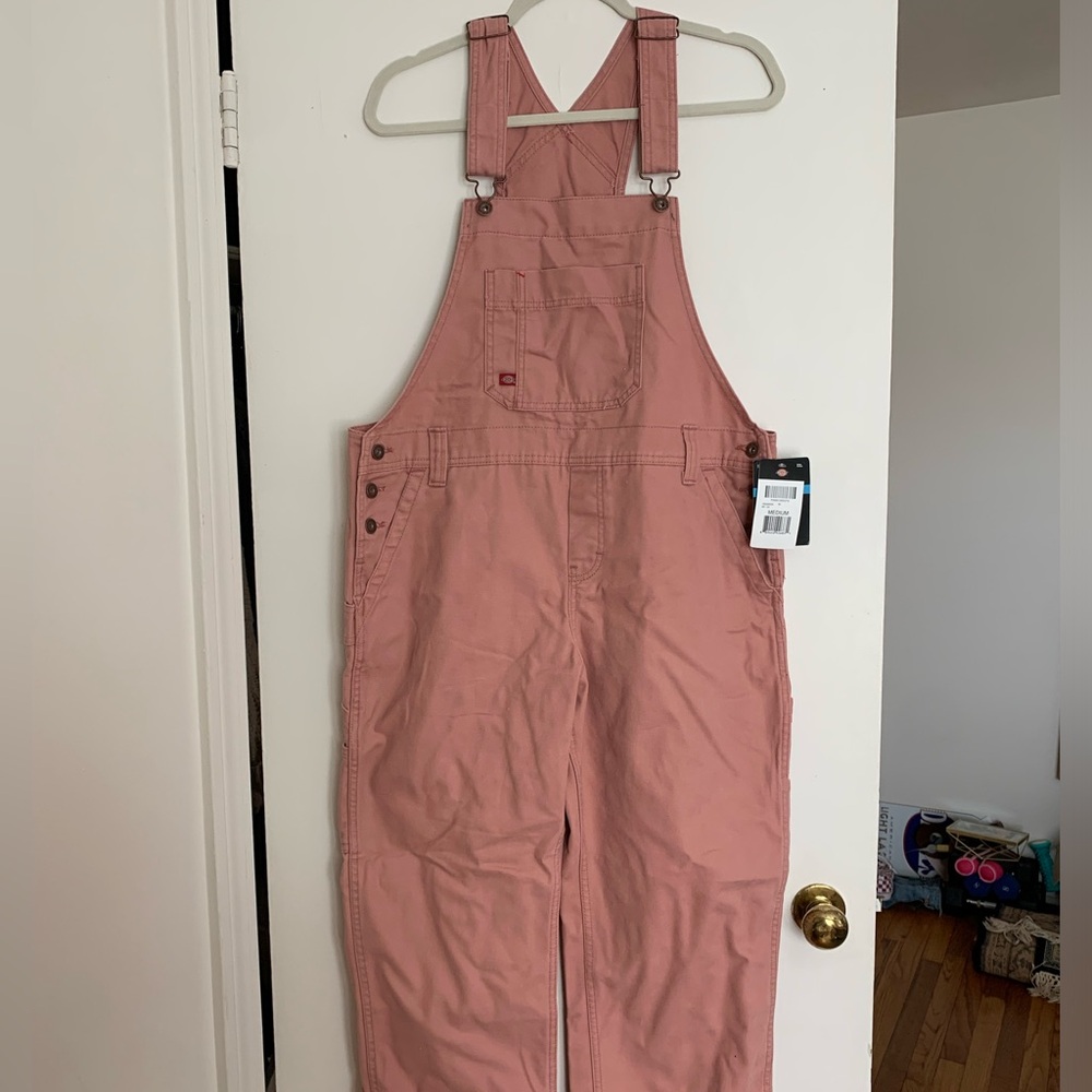 Dickies pink overalls brand new